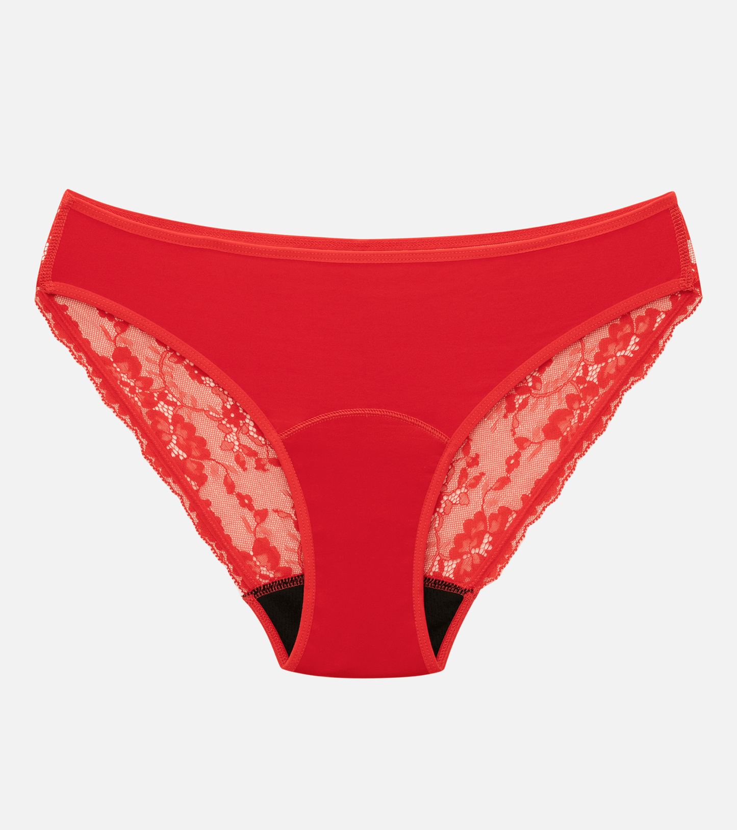 Čipka Brief - Červená