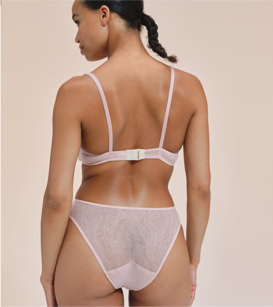 Čipka Brief - Recyklovaný nylon - Coral