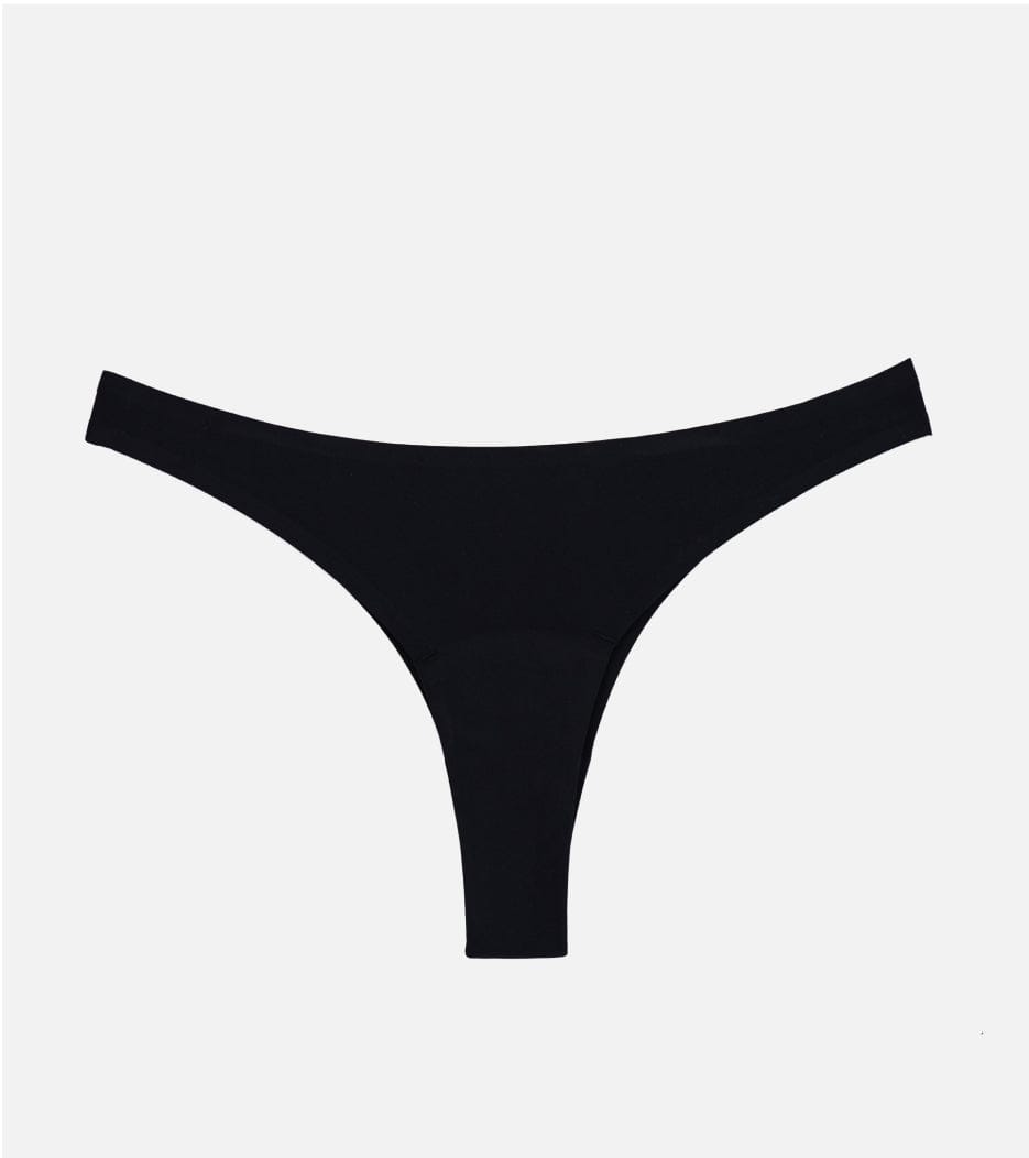 Invisible Brazilian - Recyklovaný nylon - Čierna