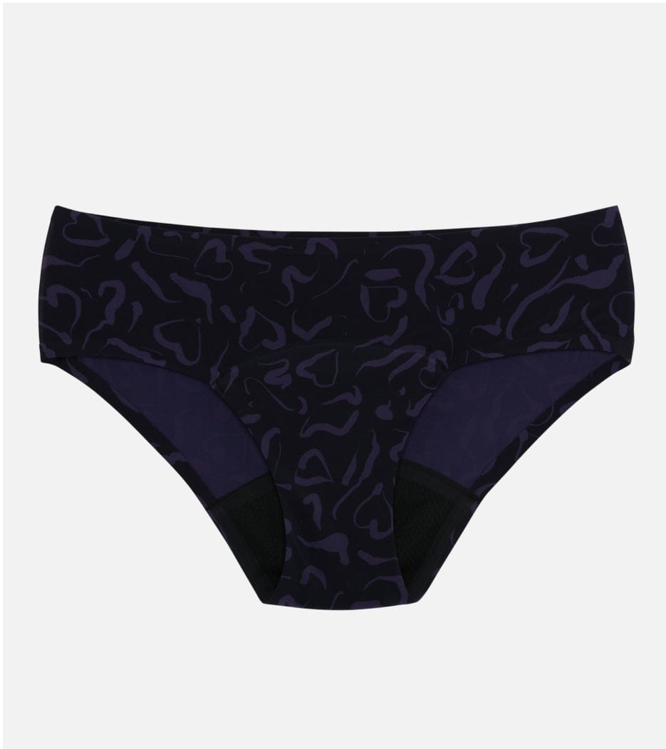 Invisible Classic - Recyklovaný nylon - Abstraktná fialová