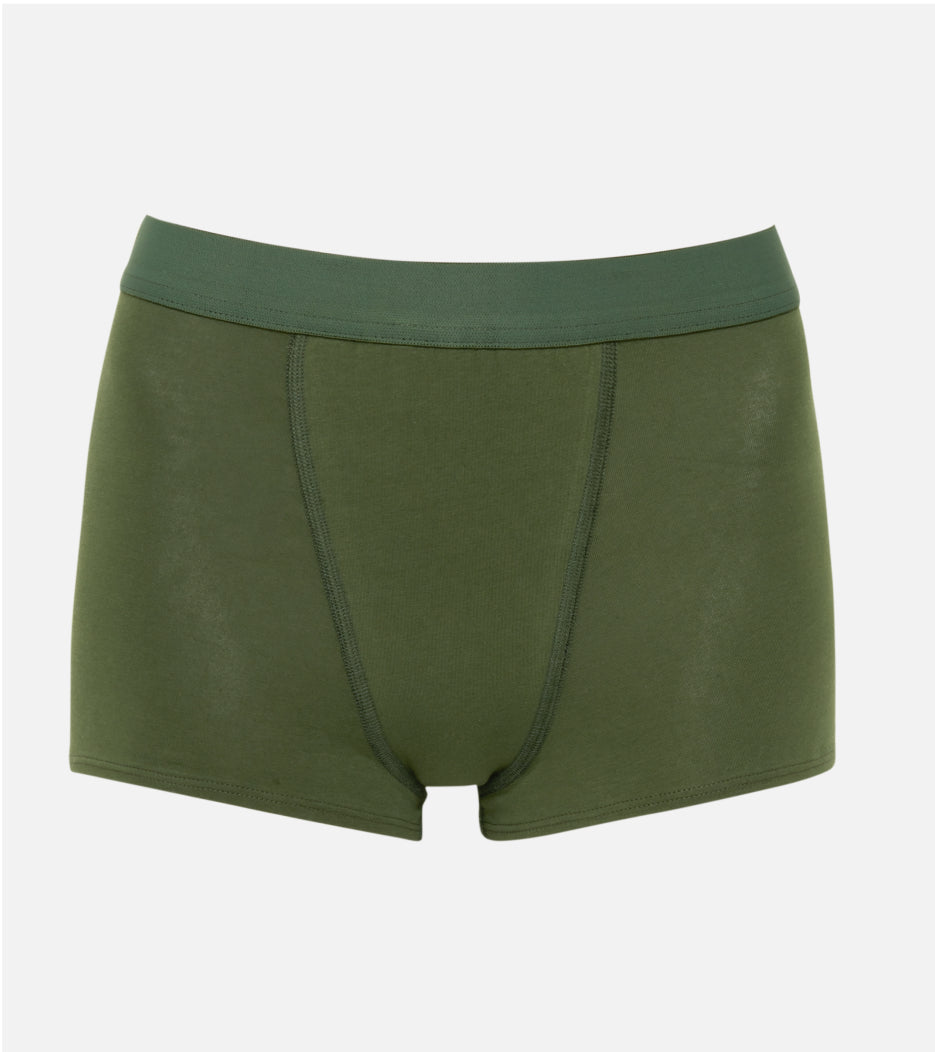 Boxer Short - Organická bavlna - Zelená