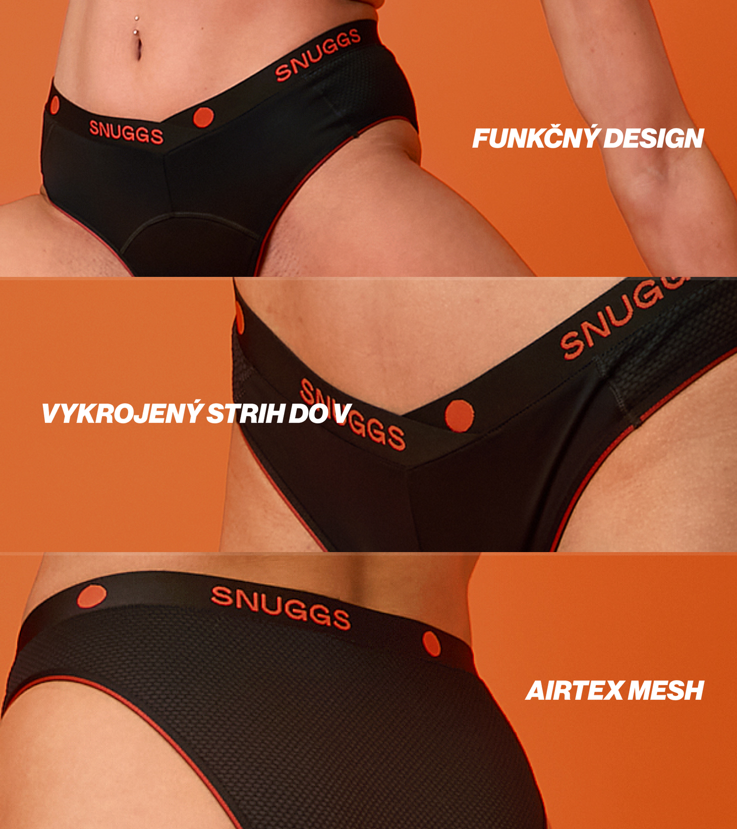 Pulse - Brief - Oranžová