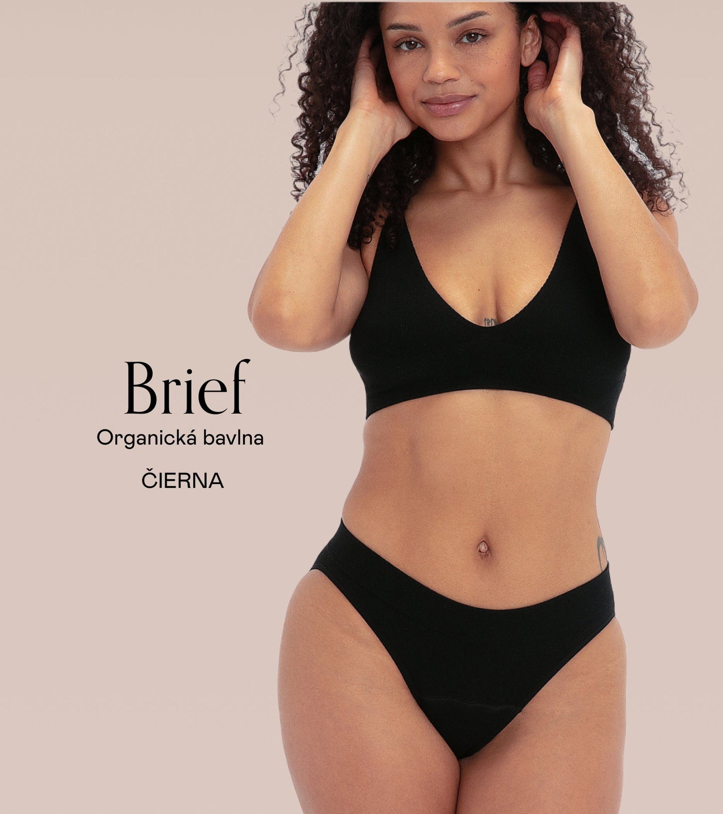 Balíček Bezšvové Rebrované Brief - 4 ks