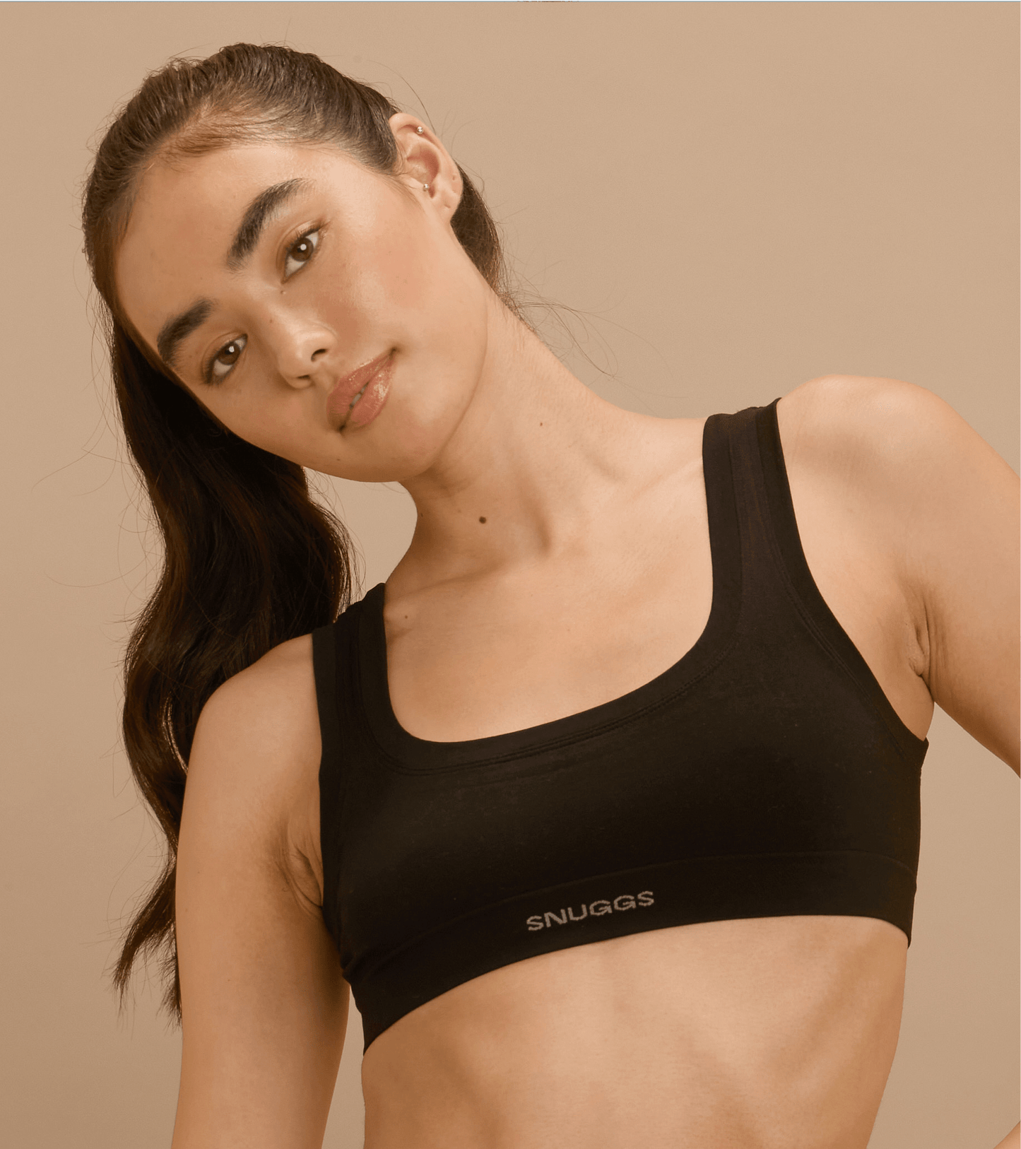 Bezšvová - Podprsenka - Čierna