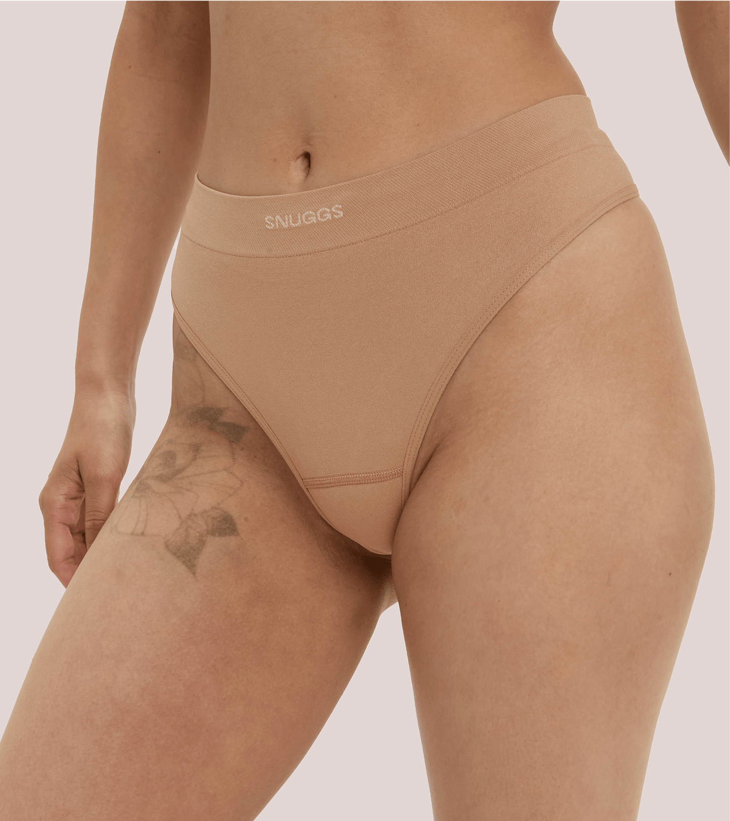 Bezšvové - High-Rise - Béžová