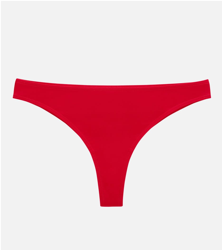 Menštruačné plavky - Brazílske - Červená