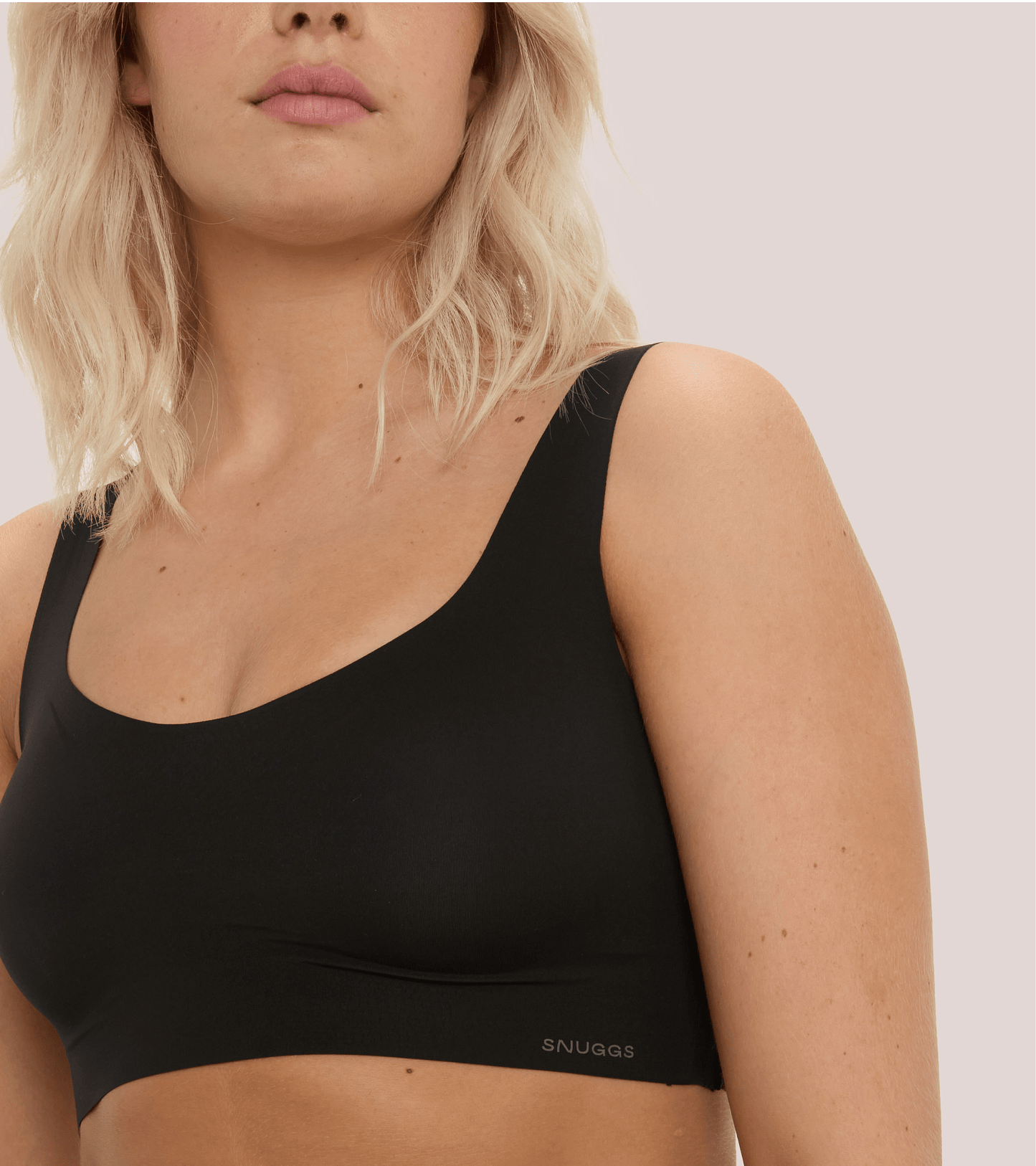 SoftForm - Invisible - Podprsenka - Čierna