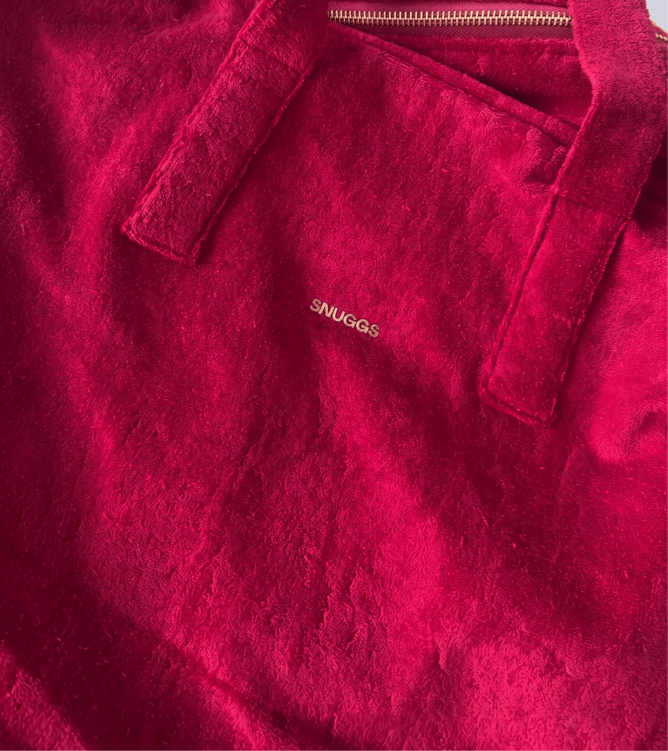 Taška z froté - Červená