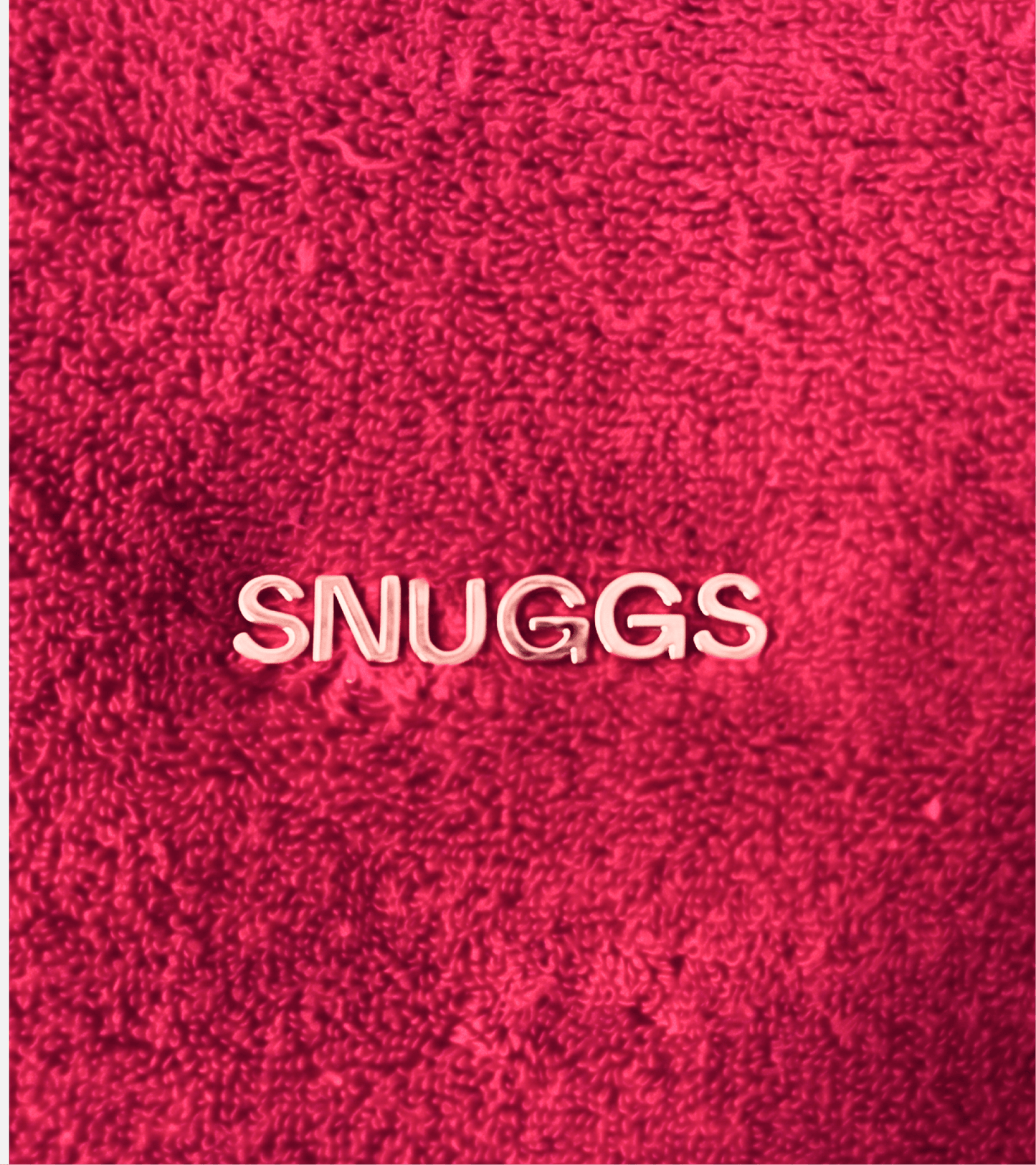 Taška z froté - Červená